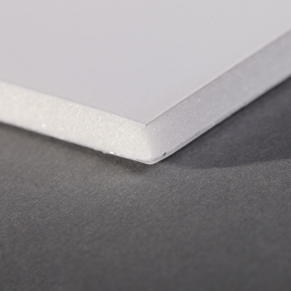 Carton plume A4 blanc - 5 mm - 1 planche - Photo n°3