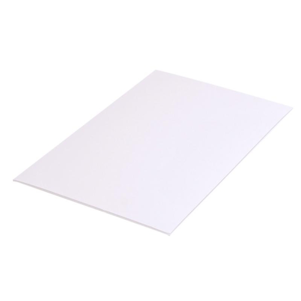 Carton plume A4 blanc - 5 mm - 1 planche - Photo n°1