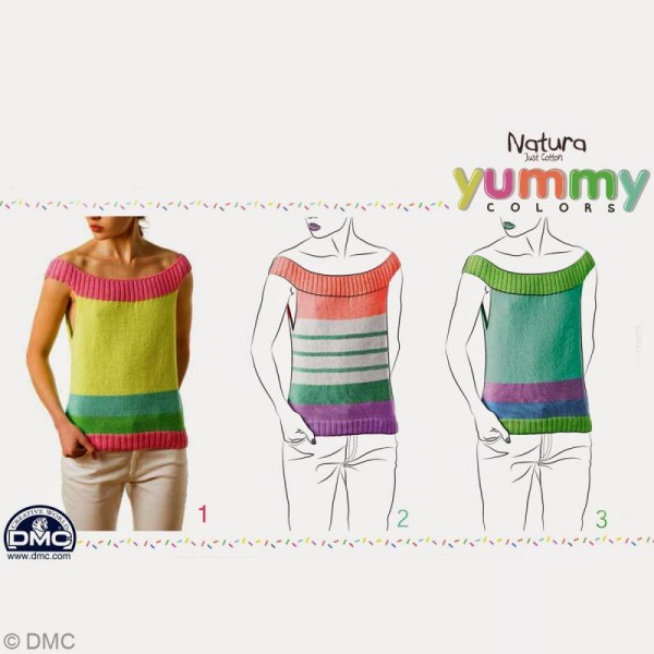 Fil DMC Natura Yummy Colors - 50 g - Plusieurs coloris - Photo n°4