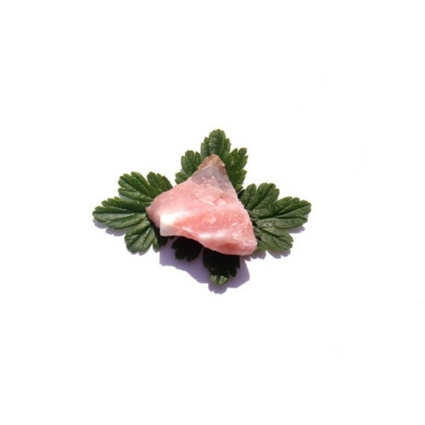 Opale Rose Pérou : petite pierre brute NON percée 27 MM x 20 MM x 10 MM max - Photo n°1