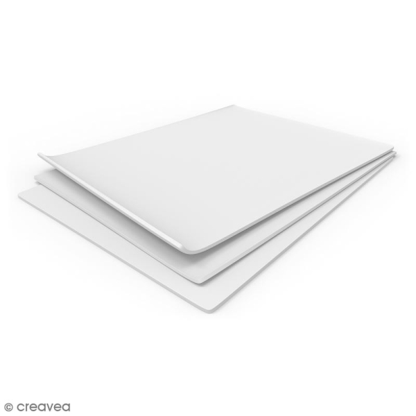 Tapis de modelage en silicone blanc - 23 x 33 cm - Photo n°2