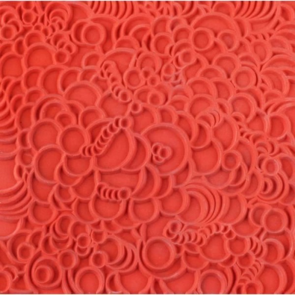 Plaque de Texture Bubbles, Bulles pour Pate Fimo, Sculpey Cernit CE95011 - Photo n°1
