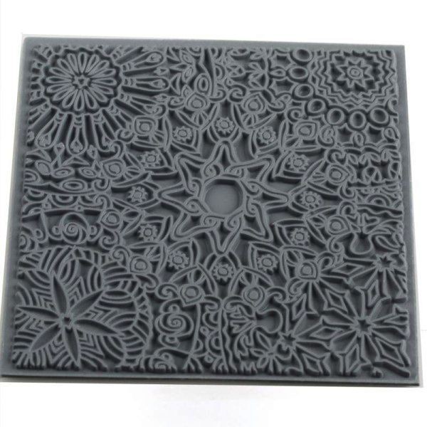 Plaque de Texture Mandala pour Pate Fimo, Sculpey Cernit CE95025 - Photo n°1