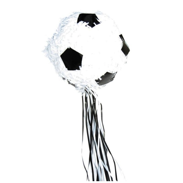 Pinata Ballon de Foot, 45 x 40 cm, pour anniversaire ou babyshower, vendue vide - Photo n°1