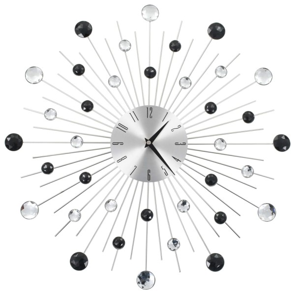 Vidaxl Horloge Murale Avec Mouvement À Quartz Design Moderne 50 Cm - Photo n°1