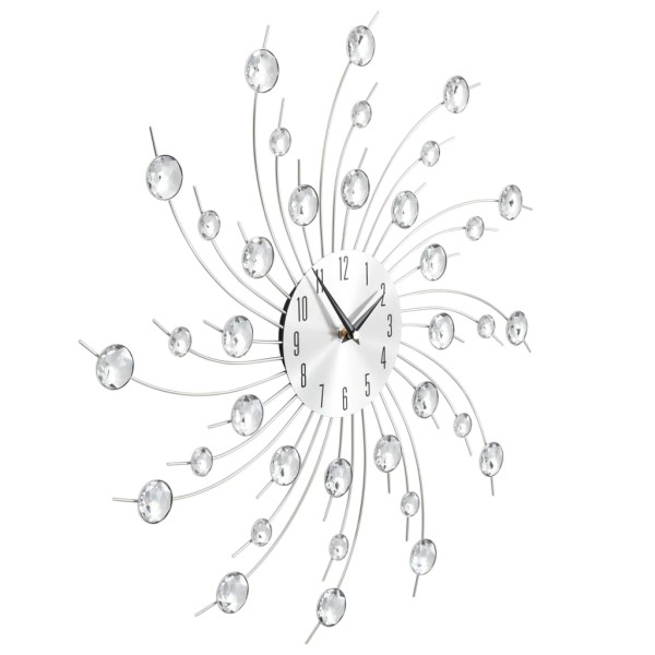 Vidaxl Horloge Murale Avec Mouvement À Quartz Design Moderne 50 Cm - Photo n°3