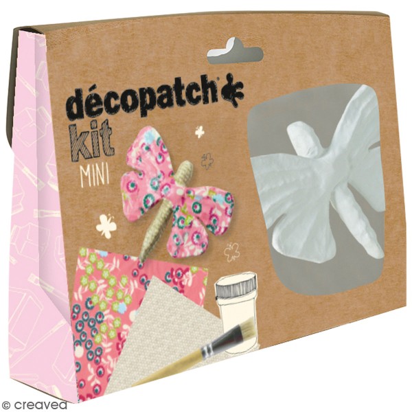 Mini kit créatif Welcome Décopatch - Papillon - Photo n°1