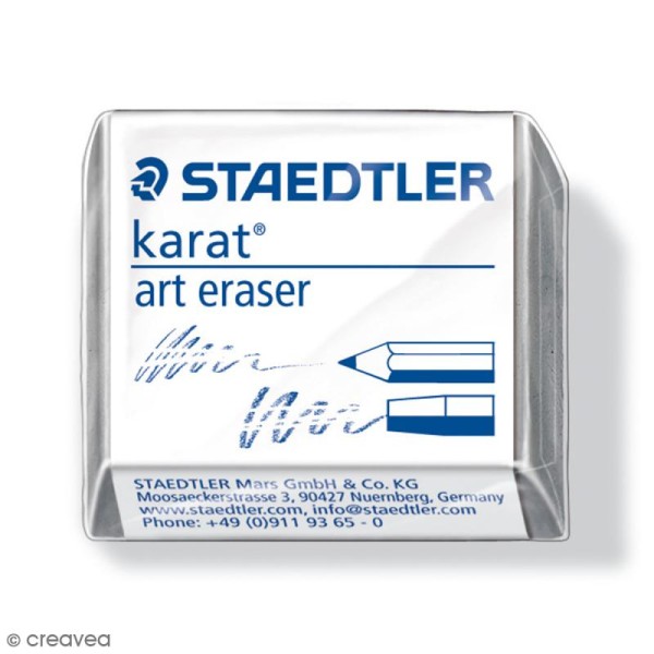 Gomme mie de pain Staedtler - 4 x 3,5 cm - Photo n°1