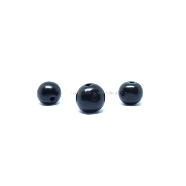 10 Perles Açai - Noir - Photo n°1