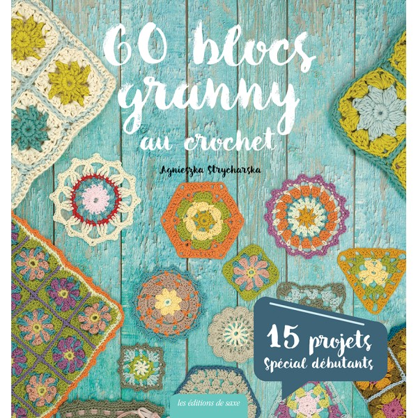 60 Blocs granny au crochet - Photo n°1
