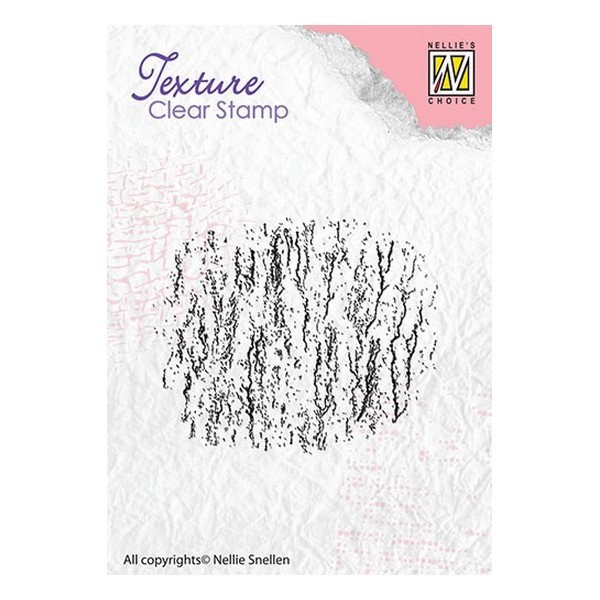 Tampon clear transparent scrapbooking NELLIE'S S CHOICE TEXTURE 002 - Photo n°1