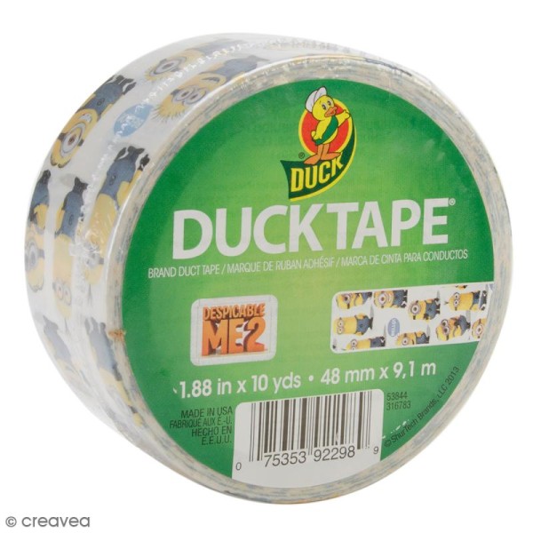 Duck tape Minions 2 - 48 mm x 9,1 m - Photo n°1