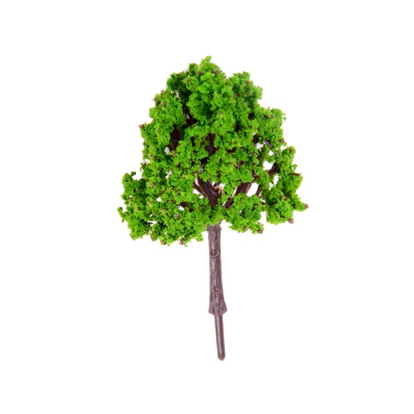 MINIATURE SYNTHETIQUE : arbre vert 4cm (14) - Photo n°1