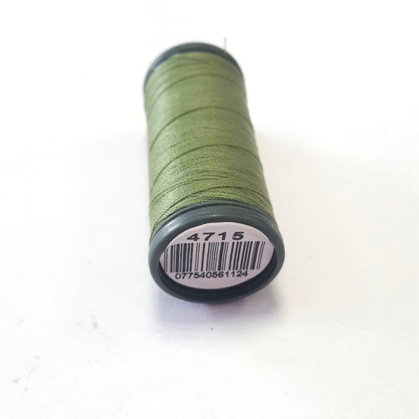 Fil a coudre - vert 4715 - tous textiles - 120m - 100% PES - dmc - sachet 479 - Photo n°1