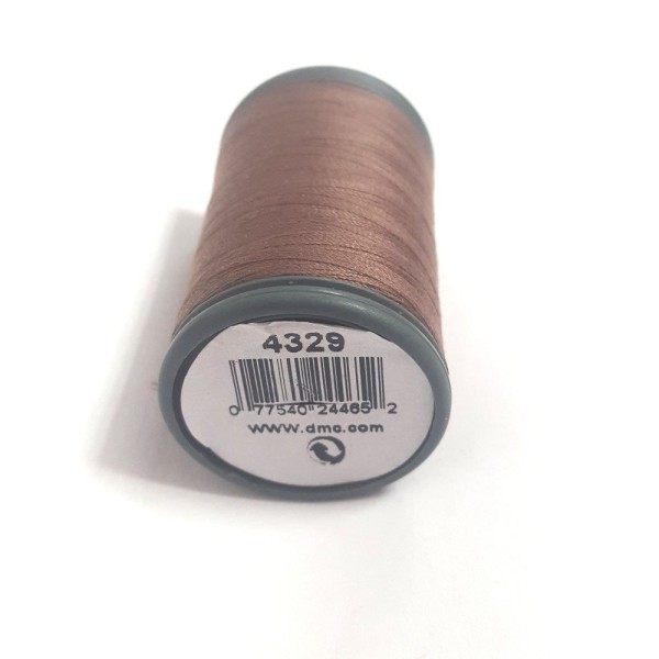 Fil a coudre - marron 4329 - tous textiles - 500m - 100% PES - dmc - sachet 455 - Photo n°1