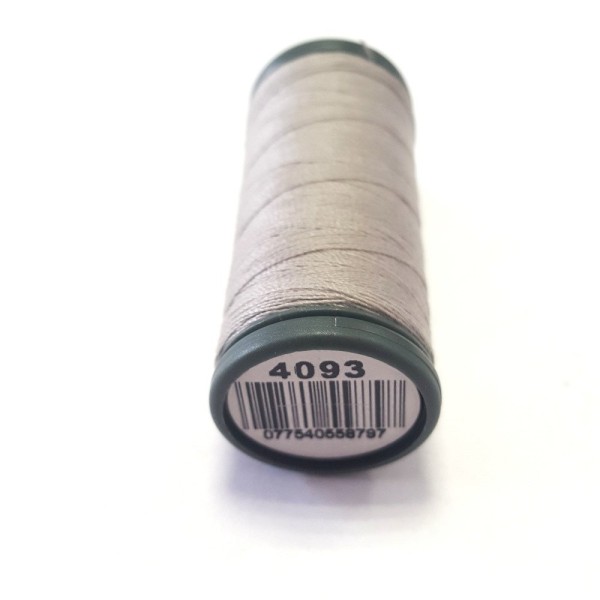 Fil a coudre - gris / vert 4093 - tous textiles - 120m - 100% PES - dmc - sachet 462 - Photo n°1