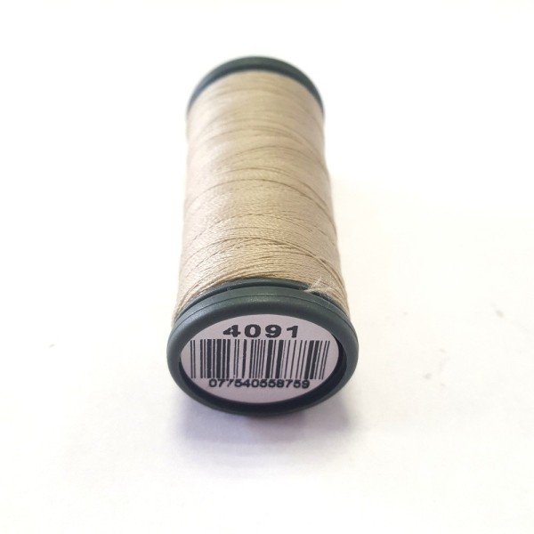 Fil a coudre - beige / gris 4091 - tous textiles - 120m - 100% PES - dmc - sachet 463 - Photo n°1