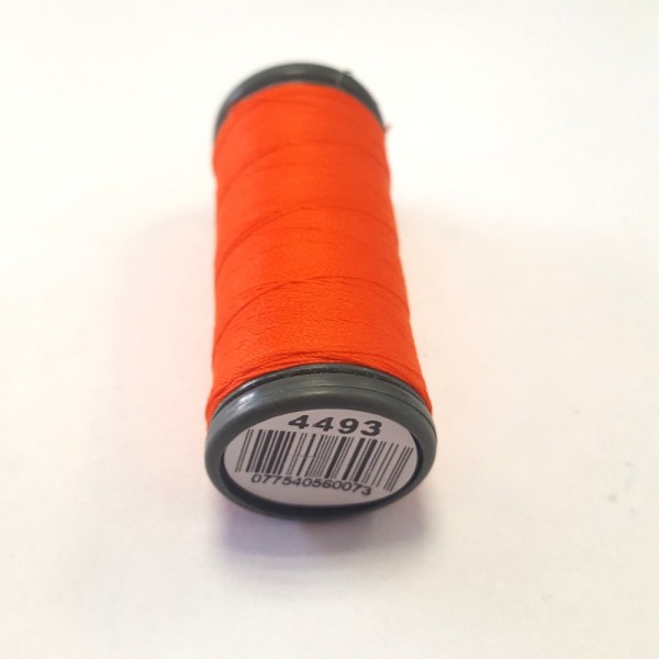 Fil a coudre - orange 4493 - tous textiles - 120m - 100% PES - dmc - sachet 466 - Photo n°1
