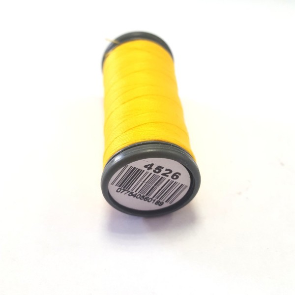 Fil a coudre - jaune 4526 - tous textiles - 120m - 100% PES - dmc - sachet 471 - Photo n°1