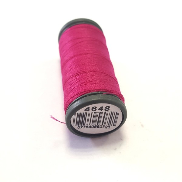 Fil a coudre - rose magenta 4648 - tous textiles - 120m - 100% PES - dmc - sachet 474 - Photo n°1