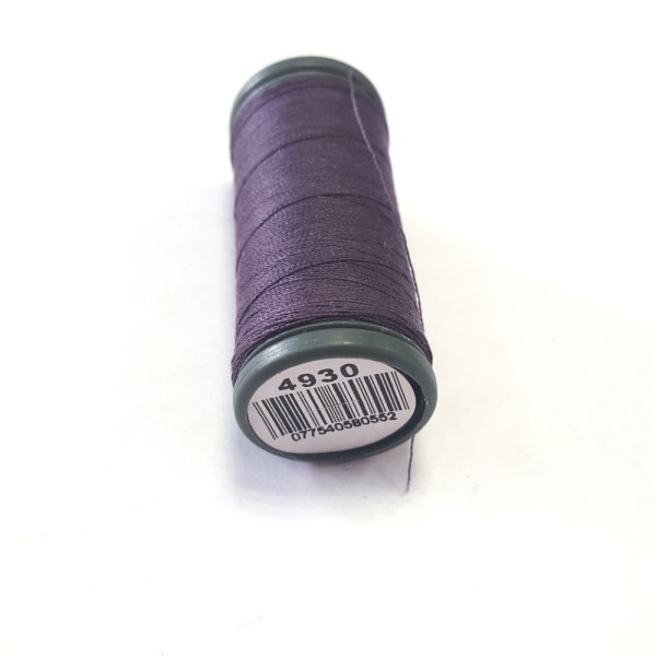 Fil a coudre - violet colombin 4930 - tous textiles - 120m - 100% PES - dmc - sachet 482 - Photo n°1