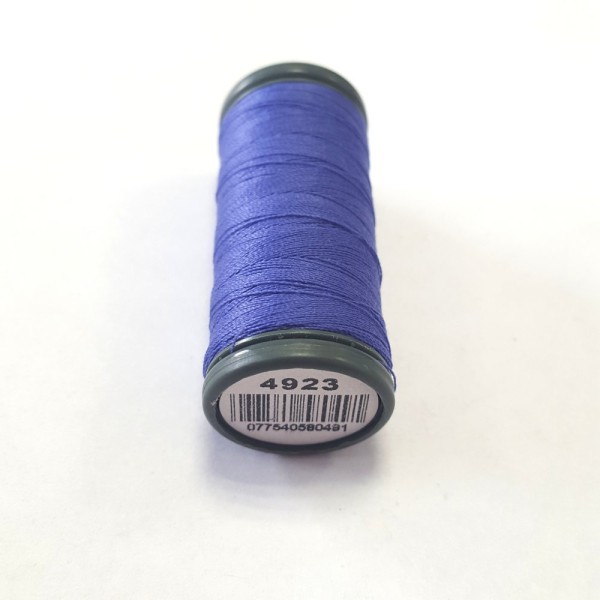 Fil a coudre - violet indigo 4923 - tous textiles - 120m - 100% PES - dmc - sachet 482 - Photo n°1
