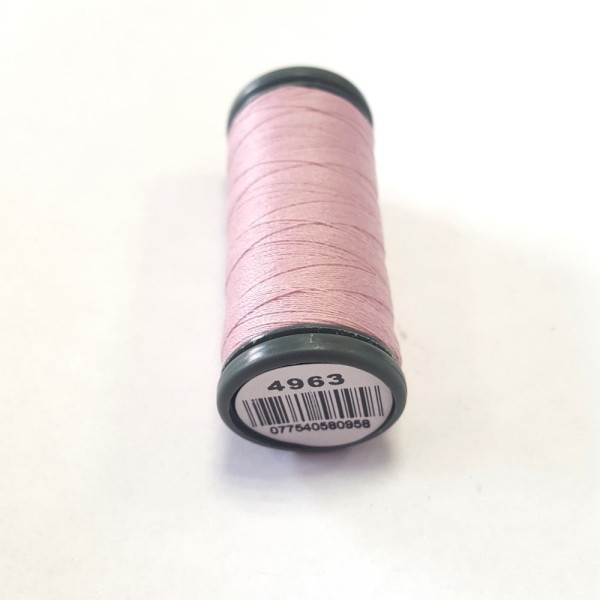 Fil a coudre - rose dragée 4963 - tous textiles - 120m - 100% PES - dmc - sachet 482 - Photo n°1