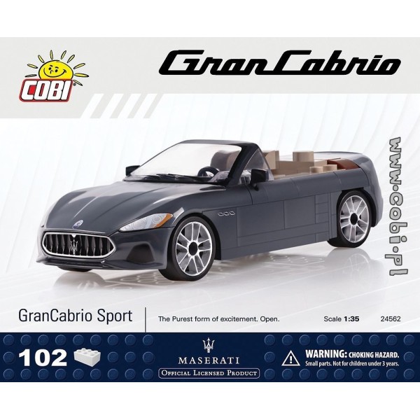 Maserati Grancabrio - 102 pièces 1/35 Cobi - Photo n°1