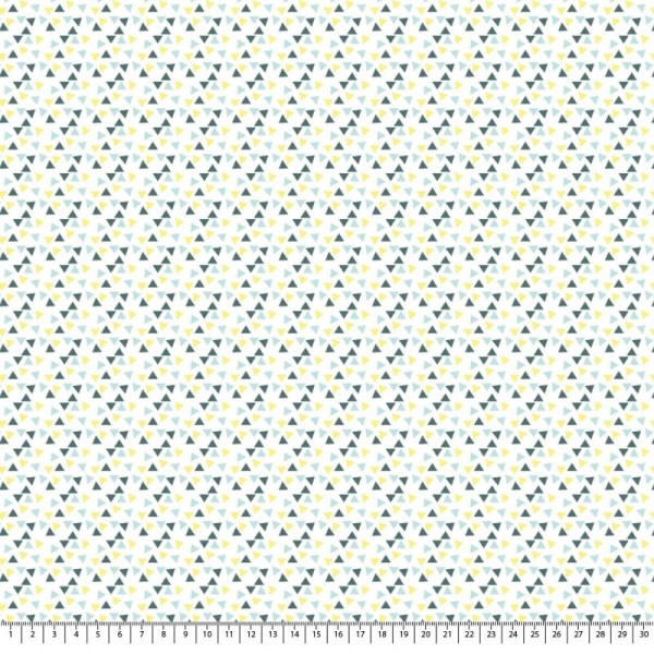 Toile imprimée - Lovely Canvas - Confettis triangles - 30 x 60 cm - Photo n°2