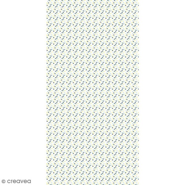 Toile imprimée - Lovely Canvas - Confettis triangles - 30 x 60 cm - Photo n°1