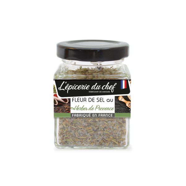 Fleur de sel aux herbes de Provence  45 g - Photo n°1