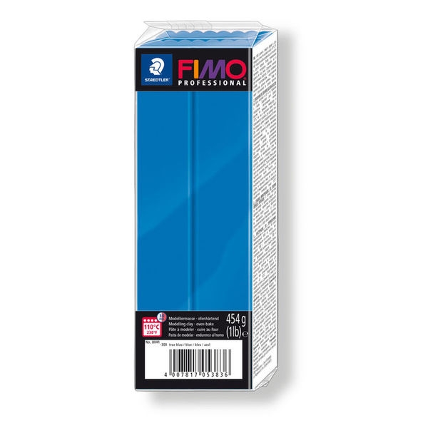 Pâte à modeler FIMO bleu pur, 454 g - Photo n°1