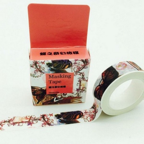 Washi Tape ruban adhésif scrapbooking décoration 1,5 x 9,5 m FEE - Photo n°1