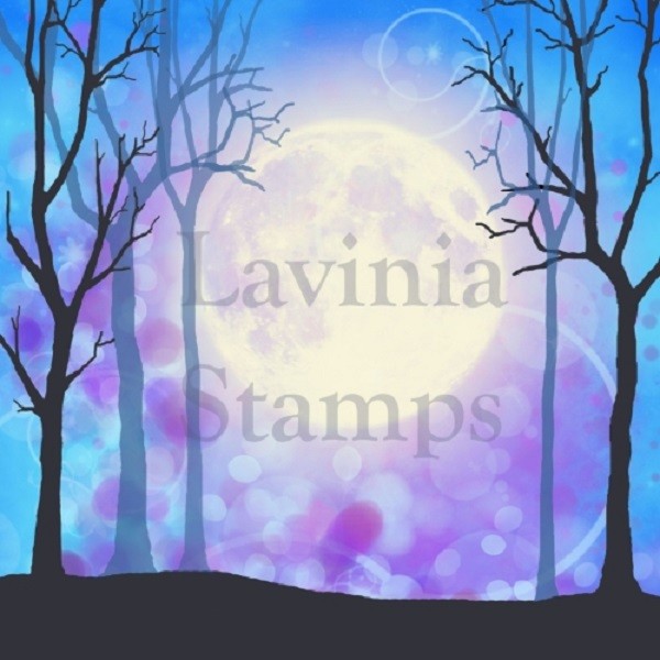 Lot de cartes cartonnées et imprimées - Scène scape Ciel bleu - Lavinia Stamps - 4 pcs - Photo n°1