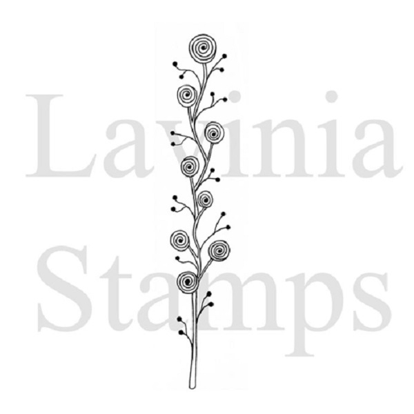 Tampon clear Lavinia Stamps - Zen Rose - 10 x 2 cm - Photo n°1