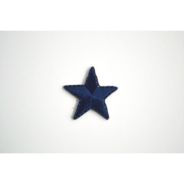 Application à thermocoller mini étoile marine 25mm x 25mm - Photo n°1