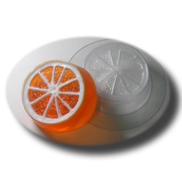 1pc Fruits Orange Cadeau Orange en Plastique Fabrication de Savon Moule Cadeau Pour Elle, Pour Lui M - Photo n°1