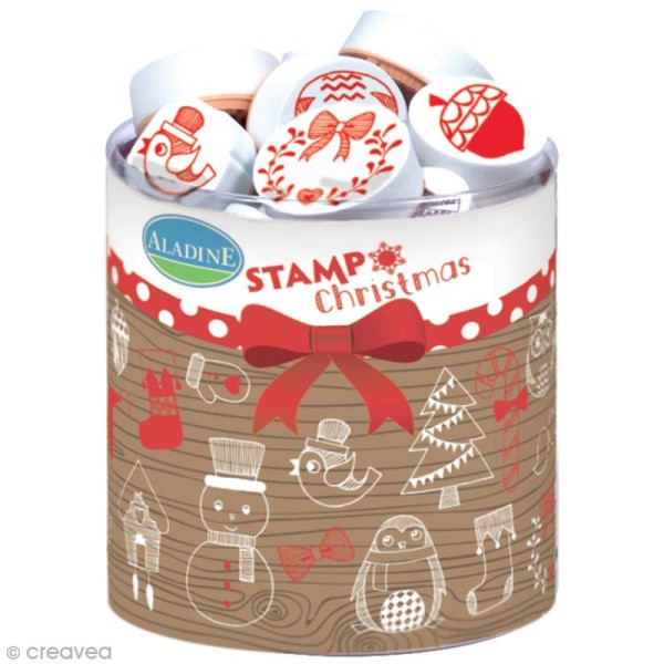 Kit de 33 tampons Stampo - Christmas - Photo n°1