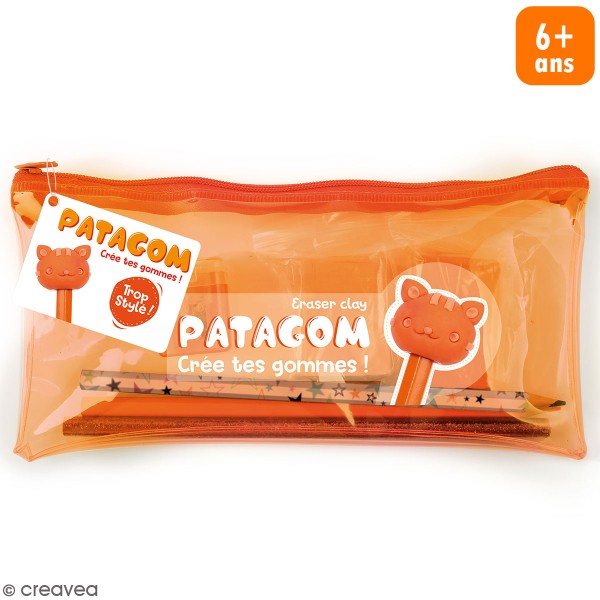 Kit trousse orange Patagom - Chat - 7 pcs - Photo n°1
