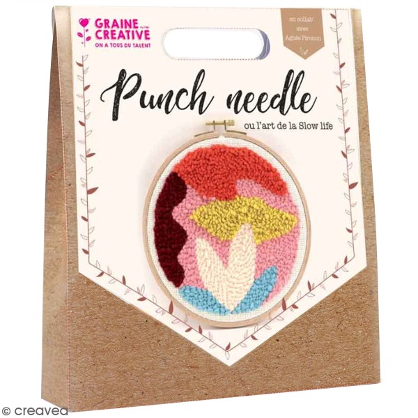 Kit punch needle - Abstrait - Photo n°1