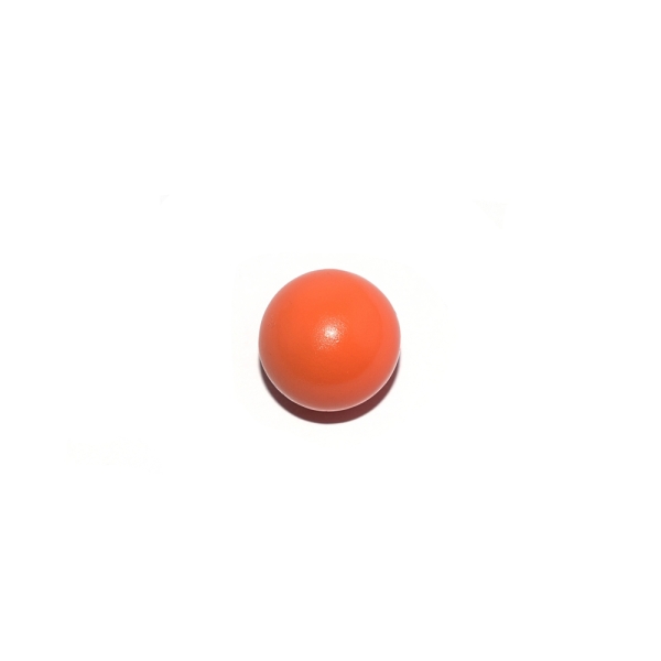 Boule musicale orange foncé 16 mm pour bola de grossesse - Photo n°1