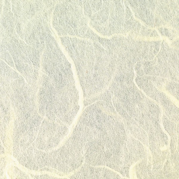 Lot de 10 feuilles de Papier de soie en fibres de mûrier, Jaune clair, dim. 47 x 64 cm - Photo n°2
