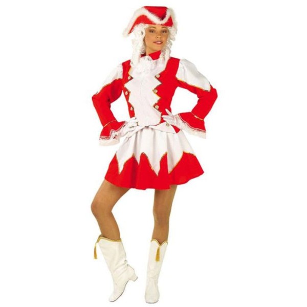 Panoplie majorette luxe rouge - Taille M - Photo n°1