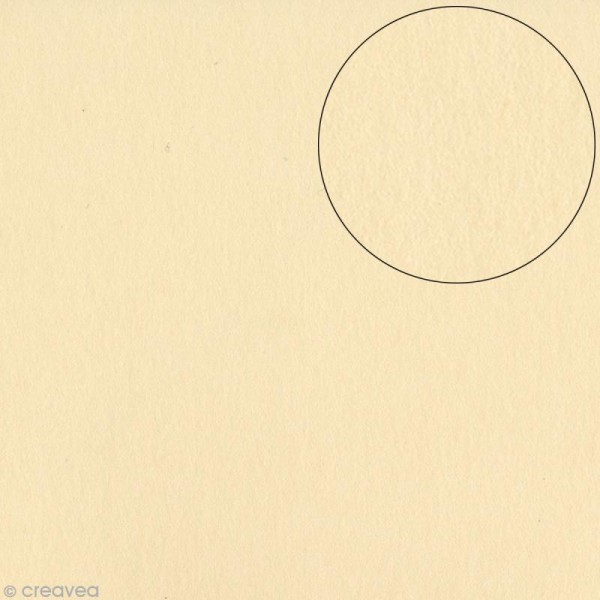 Papier scrapbooking Bazzill 30 x 30 cm - Lisse - Smoothies Pigments (beige craie) - Photo n°1