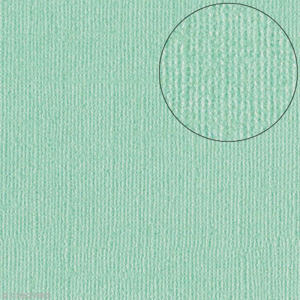 Papier scrapbooking Bazzill 30 x 30 cm - Pailleté - Bling Minted (vert glacé) - Photo n°1