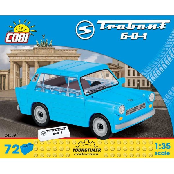Trabant 601 - 72 pièces 1/35 Cobi - Photo n°1