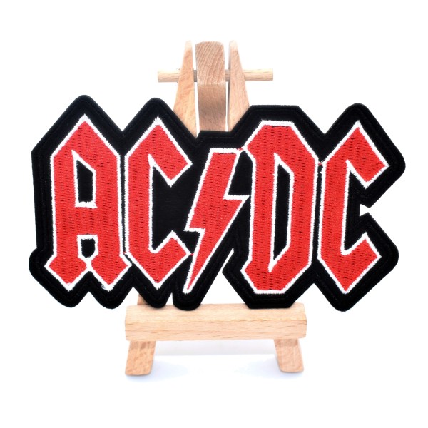 cusson brodé AC/DC patch thermocollant hard rock music 12 cm - Photo n°1