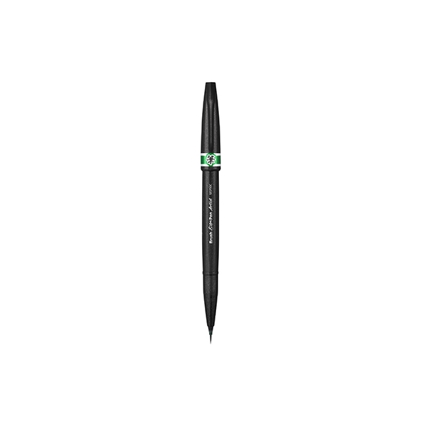 Feutre Brush Sign Pen Artist à pointe pinceau ultra-fine - Vert - Photo n°1