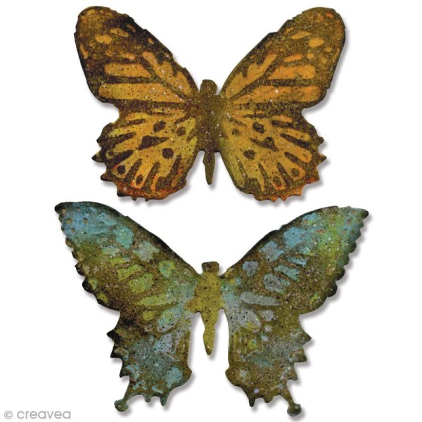 Matrice Sizzix Bigz Papillons - 2 pcs - Photo n°1