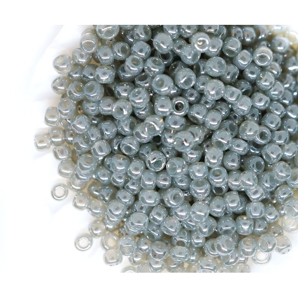 20g Ceylon fumée gris verre rond TOHO japonais perles de graines 11/0 Tr-11-150 - Photo n°1